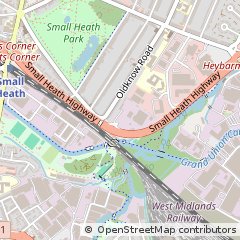 Map of Highway, Birmingham