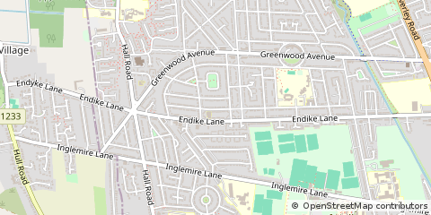 Map of Hull