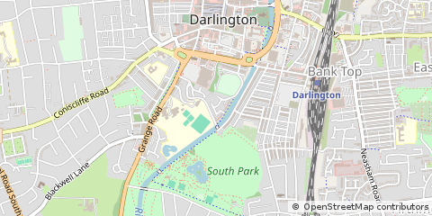 Map of Darlington