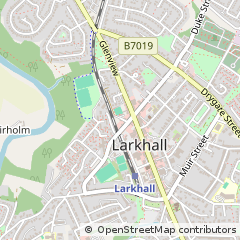 Map of Larkhall
