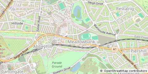 Map of Edinburgh