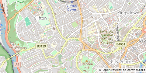 Map of Bristol