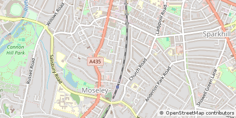 Map of Birmingham