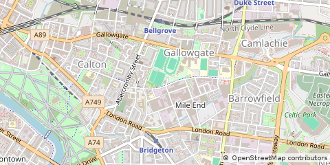 Map of Glasgow