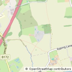 Map of Abridge, Essex