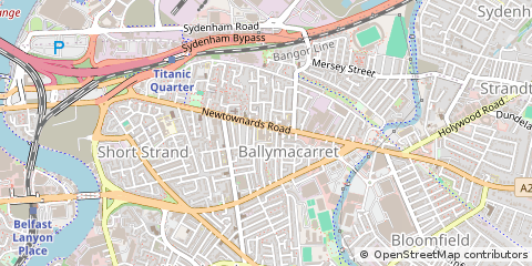 Map of Belfast