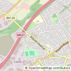 Map of Morley Leeds, West Yorkshire