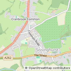 Map of Cranbrook, Kent