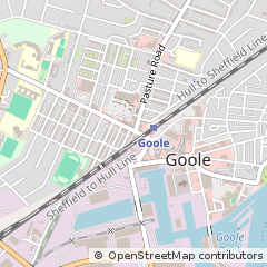 Map of Goole, East Yorkshire