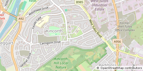 Map of Aberdeen