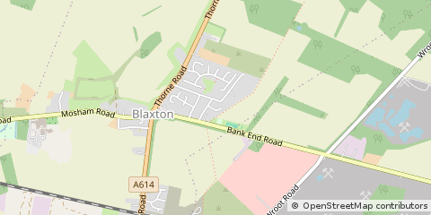 Map of Doncaster, South Yorkshire