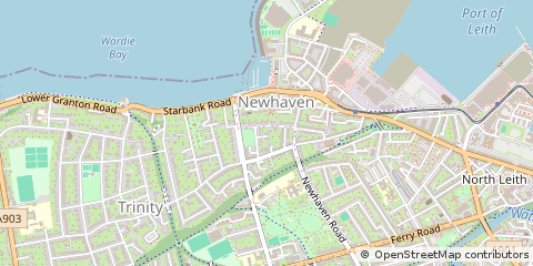 Map of Edinburgh