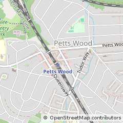 Map of Petts Wood, Kent