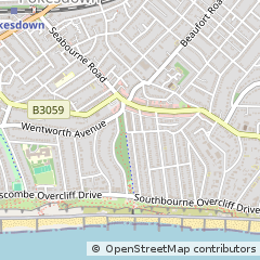 Map of Bournemouth