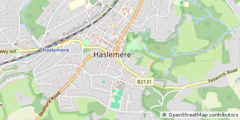 Map of Haslemere