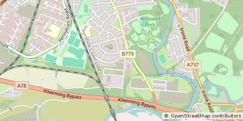 Map of Kilwinning