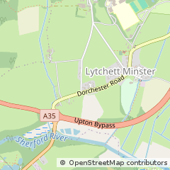 Map of Poole, Dorset
