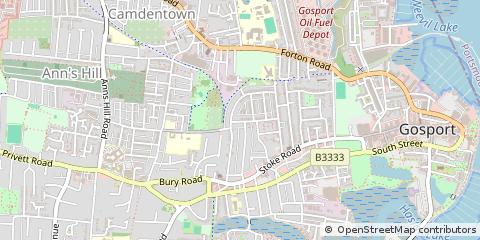 Map of Gosport