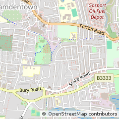 Map of Gosport