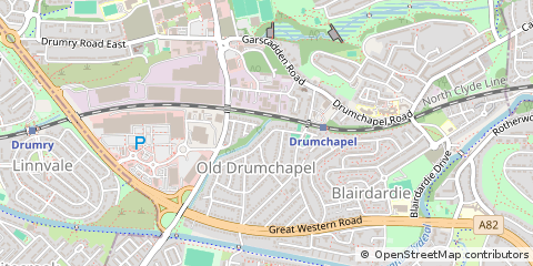 Map of Glasgow