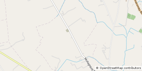 Map of Bellaghy, CO. Derry