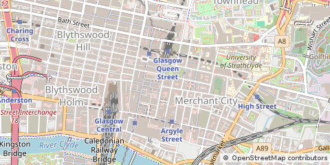 Map of Glasgow