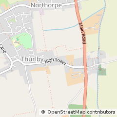 Map of Bourne, Lincolnshire