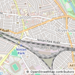 Map of South Glamorgan