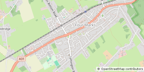 Map of Alton, Hampshire