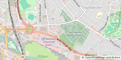 Map of Derby