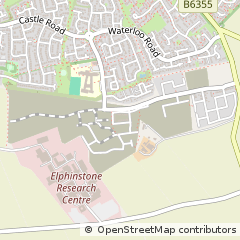Map of Tranent, East Lothian