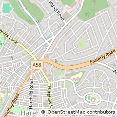 Map of Leeds