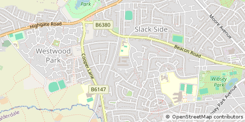 Map of Bradford