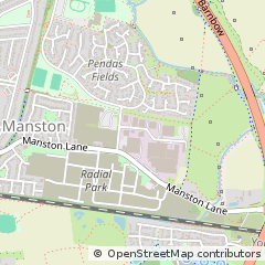 Map of Leeds