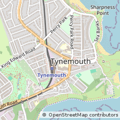 Map of North Shields