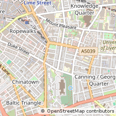 Map of Liverpool