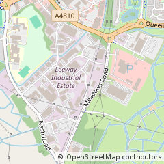Map of Estate, Newport Gwent