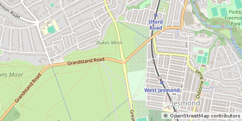 Map of Newcastle Upon Tyne