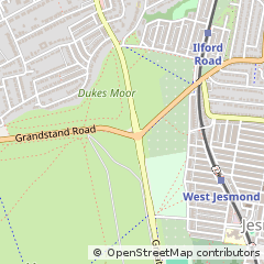 Map of Newcastle Upon Tyne