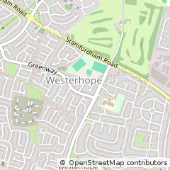 Map of Newcastle Upon Tyne, Tyne & Wear