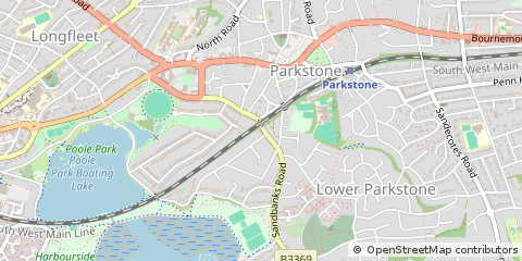 Map of Poole