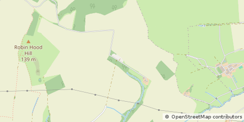 Map of Southwell, Nottinghamshire
