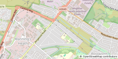 Map of Poole