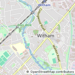 Map of Witham, Essex