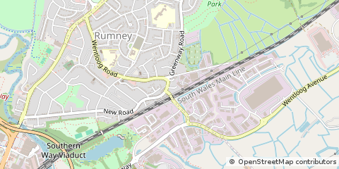 Map of Cardiff