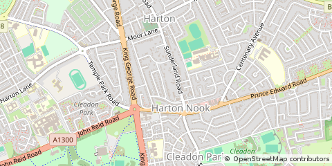 Map of South Shields