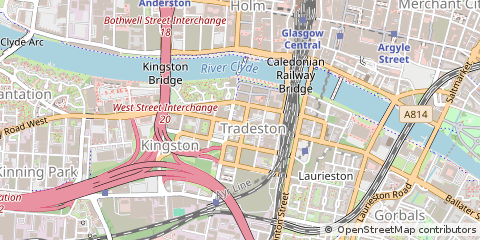 Map of Glasgow