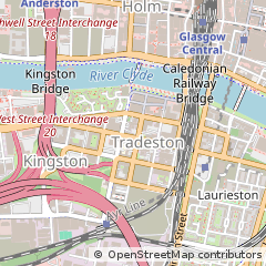 Map of Glasgow