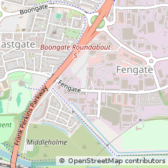 Map of Peterborough