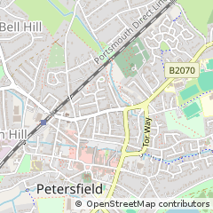 Map of Petersfield, Hampshire